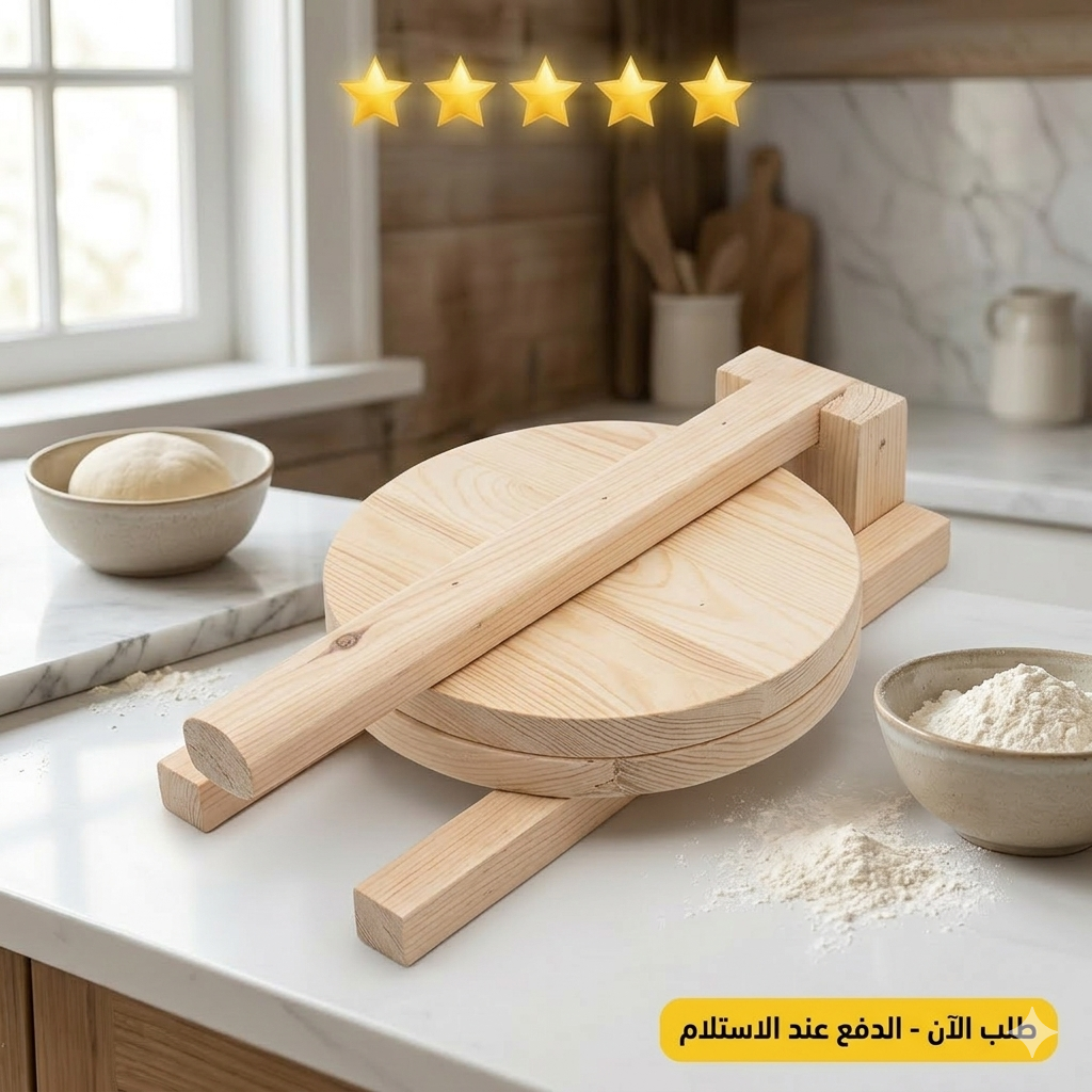 كراصة الخبر بالخشب